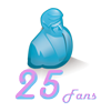 25 fans